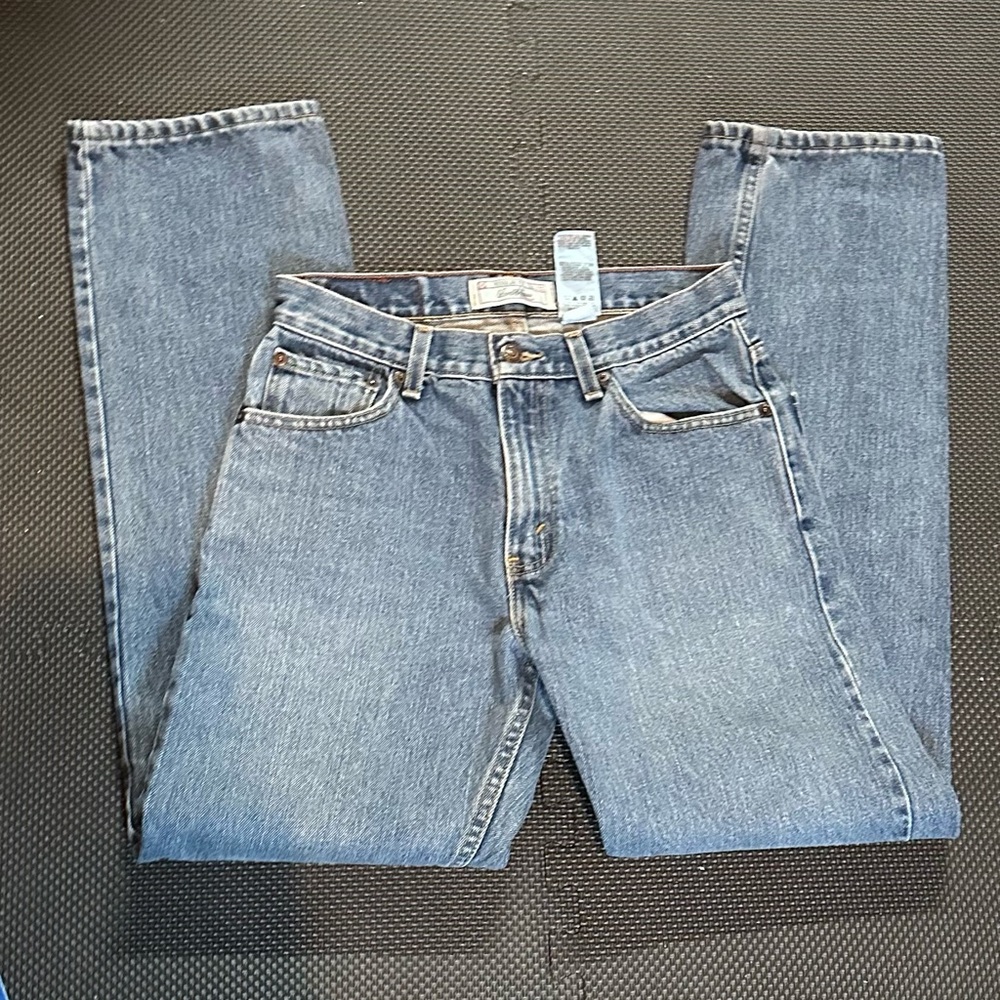 Men's Levi Strauss light wash straight leg Jean 30x32